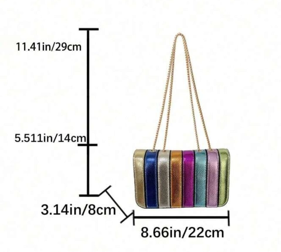 Rainbow Chain Bag — 5